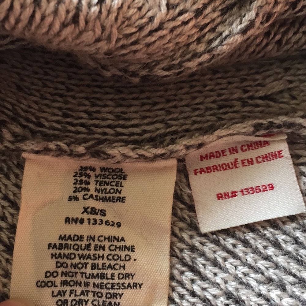 Anthropologie Delphine Poncho turtleneck by Yoon - Picture 5 of 8